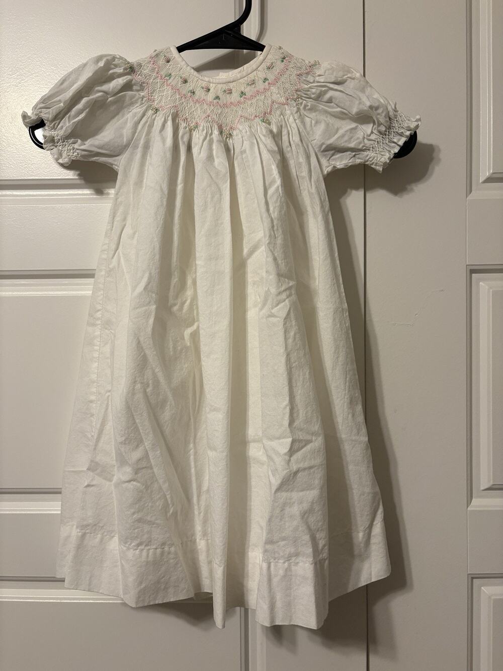 Girls Remember Nguyen Baby Playing Smocked Dress 18 M Months Cotton Beads Flower